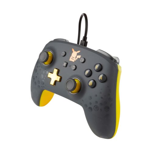 N.S: PowerA Enhanced Wired Controller -  Pokmon: Pikachu Grey