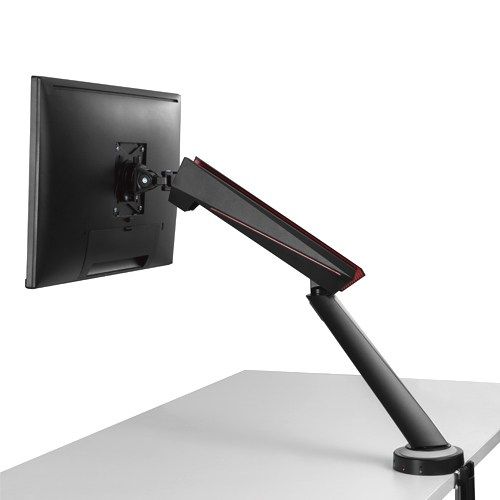 Twisted Minds RGB Counterbalance Single Monitor Arm With USB/Audio/Mic Ports (LDT39-C012U) 17-32"