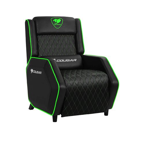 Cougar Ranger Gaming Sofa - Black/Green