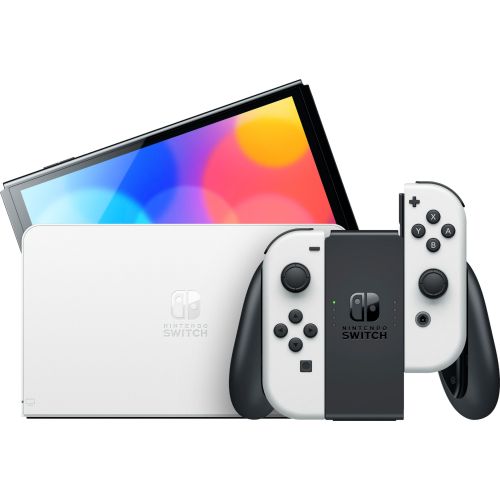 Nintendo Switch – OLED Model w/ White Joy-Con - White