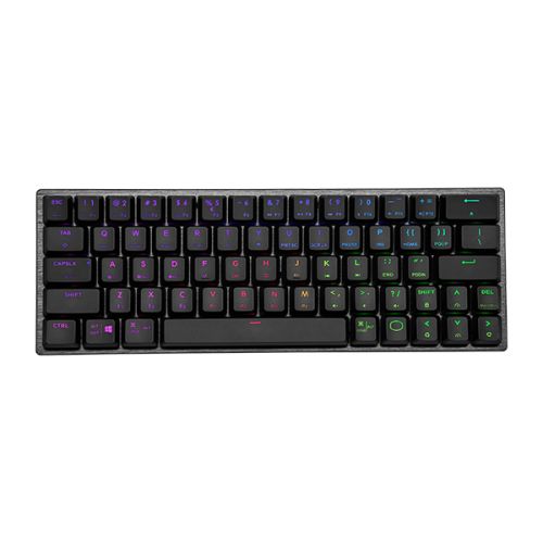 Cooler Master SK622 60% Mechanical Keyboard (Clicky Mechanical Switch) - Low Profile RGB Blue