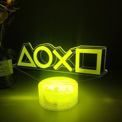 Creative 3D Visualization Lamp - Playstation Logo (OXO)