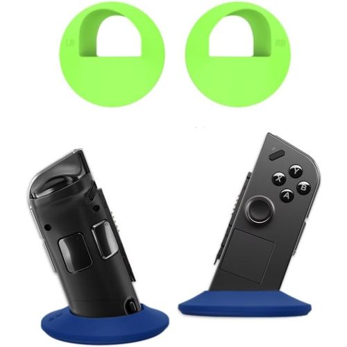 Gamepad Silicone Holder Storage Stand For Lenovo Legion Go Handheld - Green