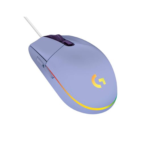 Logitech G203 LIGHTSYNC Wired Gaming Mouse - Lilac