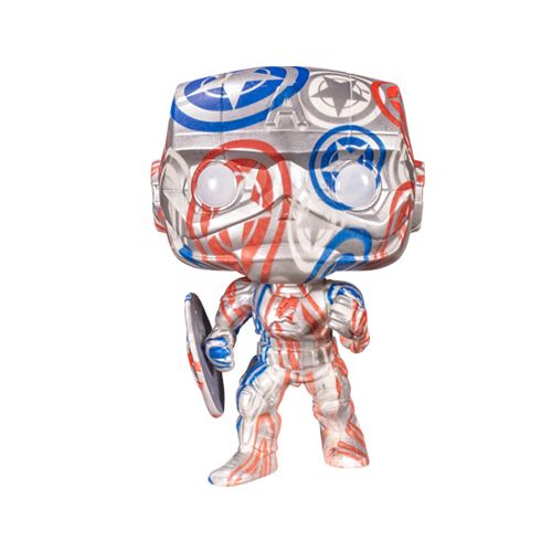 Funko Pop! Art Series: Marvel Avengers Captain America (EXC) - 32