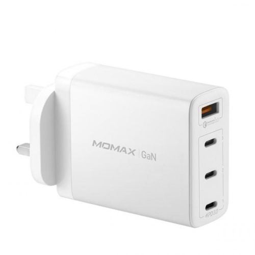 MOMAX One Plug 100W 4-Port GaN Charger (UM22) - White