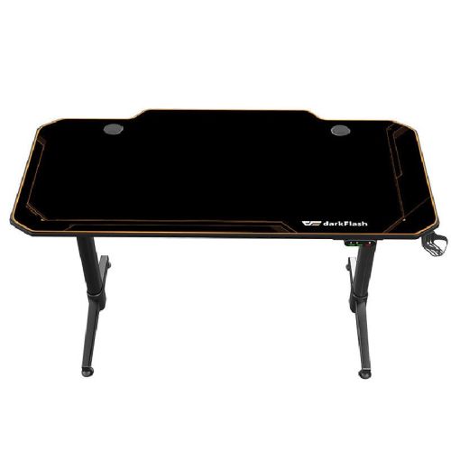 DarkFlash Electrical Adjustable Height Gaming Desk (Size: 1400x660x730-1240 mm)