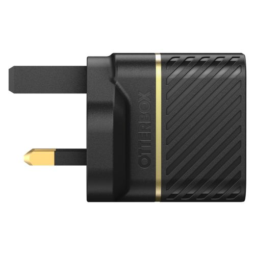 OtterBox UK Wall Charger 30 Watts GaN – 1X USB-C 30W USB-PD - Black