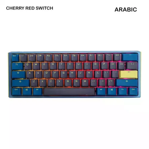 Ducky One 3 Mini Daybreak Hot-swap Rgb Mechanical Keyboard Cherry Red Switch - English/arabic