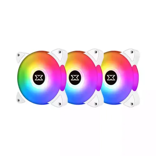 Xigmatek Galaxy Iii Essential 3x Bx120 Arctic Fans With Controller