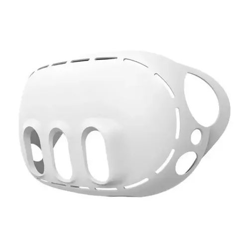 Silicone Protective Face Case For Meta Quest 3 - White