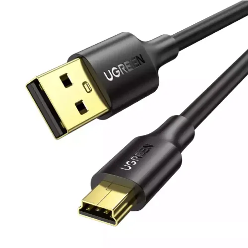 Ugreen Usb A Male To Mini 5 Pin Male Cable 3m - Black