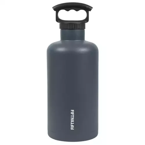 Fifty Fifty Vacuum Insulated Tank Growler 1.9l - Slate Grey