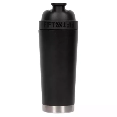 Fifty Fifty Vacuum Insulated Shaker Bottle 750ml - Matte Black