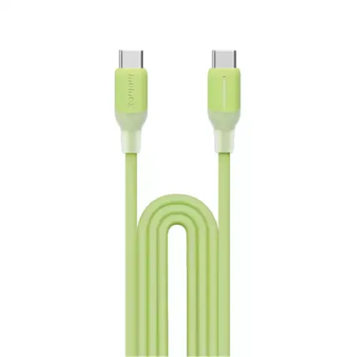 Momax 1-link Flow Cc X 60w Usb-c Cable (1.2m) - Green