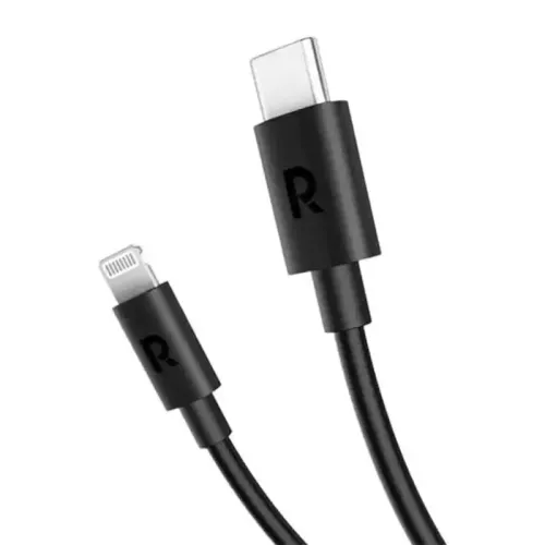 Ravpower Rp-cb1034 Type C To Lightning Cable Black Tpe 3m