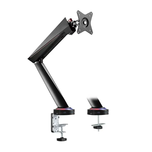 Lumi Single Monitor Spring-assisted Pro Gaming Monitor Arm With Usb Ldt39-c012u