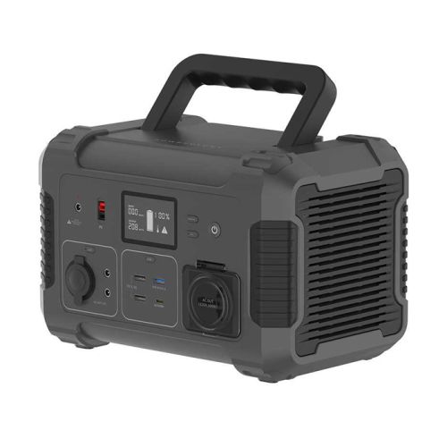 Powerology Portable Power Generator 140400mAh 500W QC 18W PD 45W - Black