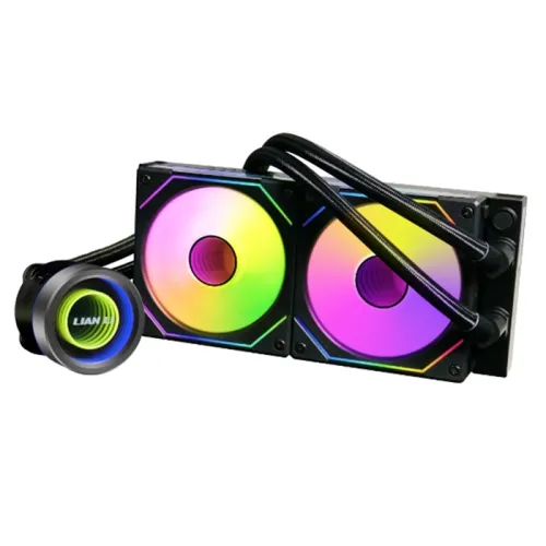 Lian Li Galahad Ii Trinity Series 240mm Rgb Liquid Cpu Cooler With Sl-infinity Fan - Black