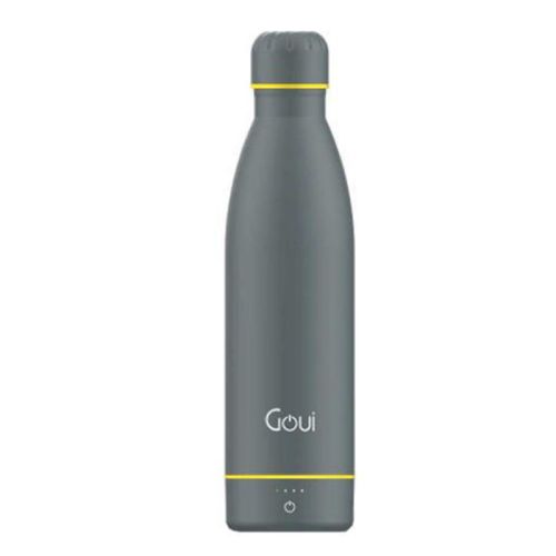 Goui Loch Stainless Steel Bottle Wireless 6000mAh - Steel Grey