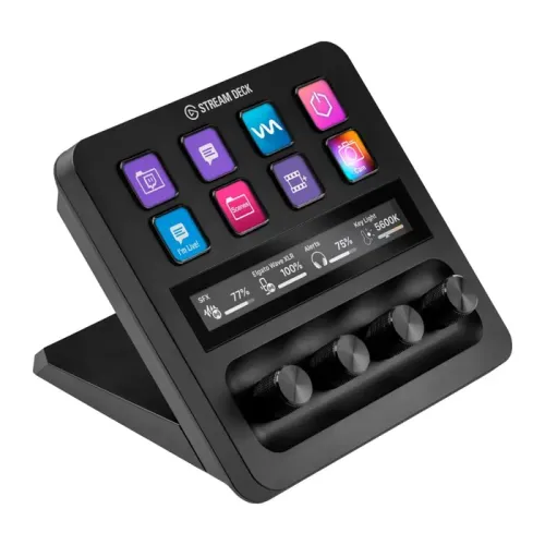 Elgato - Stream Deck + Full-size Wired USB Keypad - Black