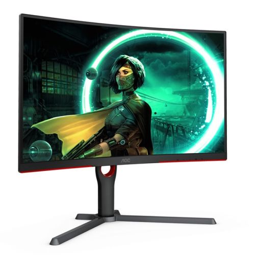 AOC C27G3 27inch FHD 165Hz, 1ms Curved Gaming Monitor - Black