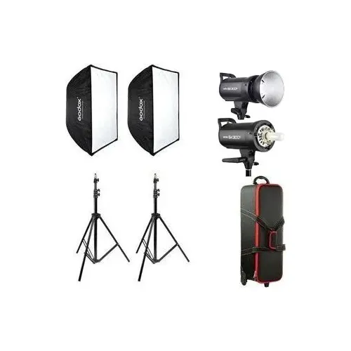 GODOX SK300II-E 2-LIGHT STUDIO FLASH KIT