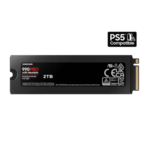 Samsung 2TB 990 PRO PCIe 4.0 x4 M.2 Internal SSD with Heatsink