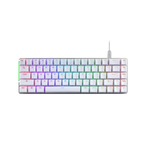 ASUS ROG Falchion Ace 65% RGB ROG NX Red Switch Mechanical Keyboard - White