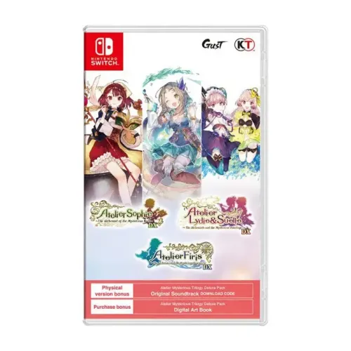 Atelier Mysterious Trilogy Deluxe Pack For Nintendo Switch - R1