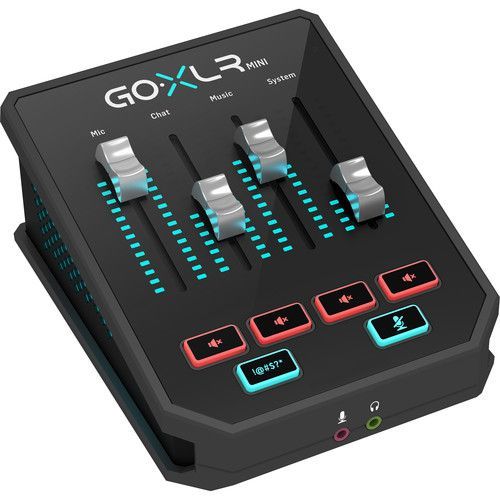 Tc Helicon Goxlr Mini Online Broadcast Mixer With Usb Audio Interface