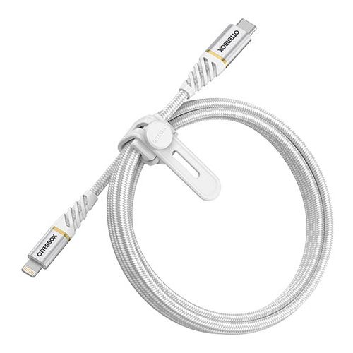 Otterbox Lightning to USB-C Fast Charger Cable - Premium - 1m - White