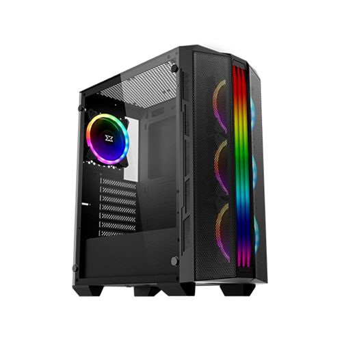 Xigmatek TRIDENT RGB Tempered Glass ATX Case