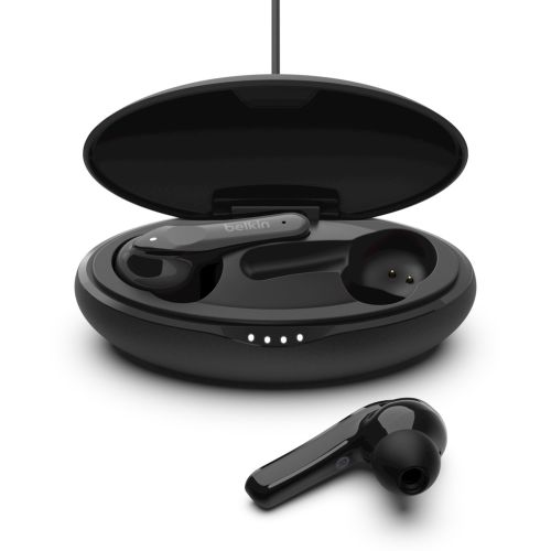 Belkin SOUNDFORM Move Plus True Wireless Earbuds - Black