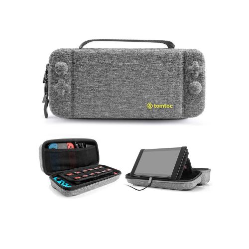 Nintendo Switch: Tomtoc Travel Case for Switch/ Switch OLED - Gray