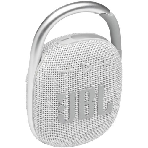 JBL Clip 4 Portable Wireless Speaker-White