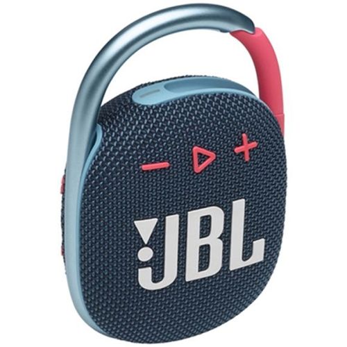 JBL Clip 4 Portable Wireless Speaker- Blue-Pink