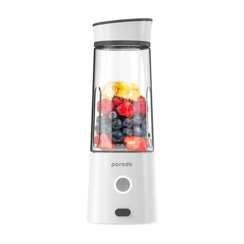 Porodo Lifestyle 6-Blade Portable Juicer 400mL 126W - White