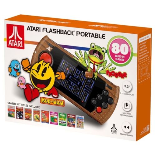 Retro Console Atari Flashback Portable Console - Built In 80 Games