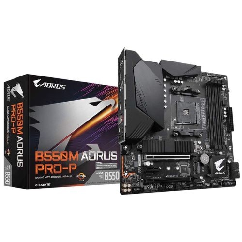 Gigabyte AORUS B550M AORUS PRO-P (rev. 1.0) Micro ATX Motherboard