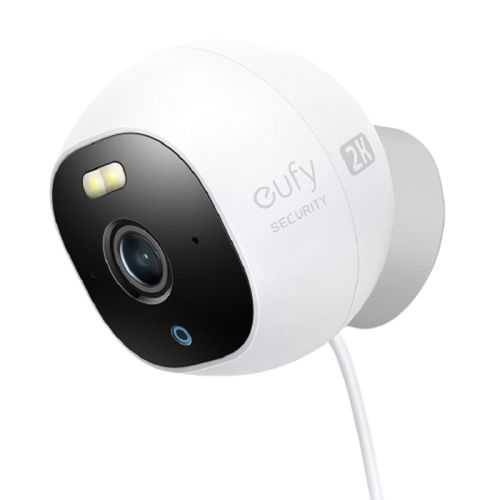 Eufy Spotlight Outdoor Cam Pro Wired 2K Wi-Fi -White