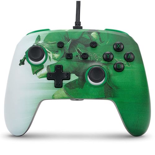 Nintendo Switch: PowerA Enhanced Wired Controller - Zelda Heroic Link