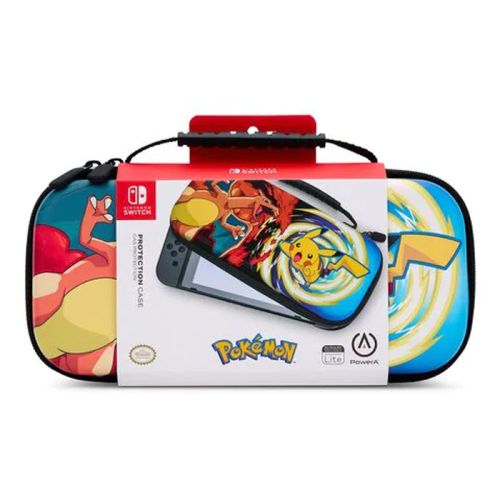 N.S: PowerA Pokémon Charizard vs. Pikachu Vortex Protection Case For Nintendo Switch Consloe