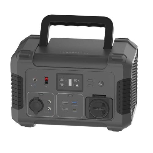 Powerology Portable Power Generator 140400mAh 500W QC 18W PD 45W - Black