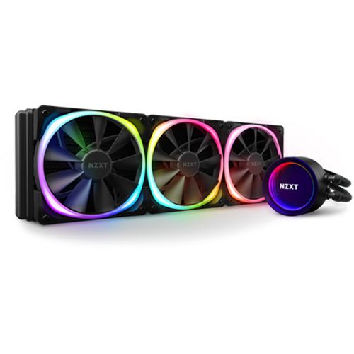 NZXT Kraken X73 RGB AIO 360mm AER Liquid Cooler - Black