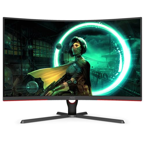 AOC CQ32G3SE 32Inch QHD HDMI 2.0 165Hz, 1ms Curved Gaming Monitor - 28162