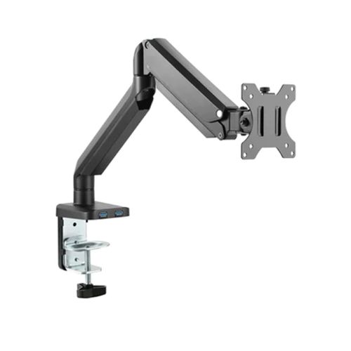 Twisted Minds Single Monitor Aluminum Slim Mechanical Spring Monitor Arm - Black - TM-26-C06U