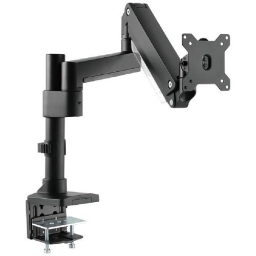 GAMEON ELITE Single Monitor Arm, Stand And Mount For Gaming And Office, 17" - 35",  Up To 15 KG - Black