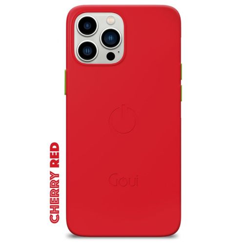 Goui Magnetic Cover For iPhone 13 Pro Max - Cherry Red