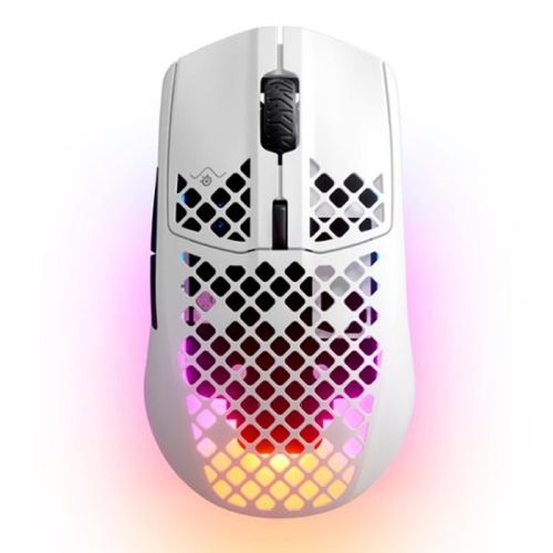 SteelSeries - Aerox 3 2022 Edition Wireless Gaming Mouse with Ultra Lightweight Design - Snow White